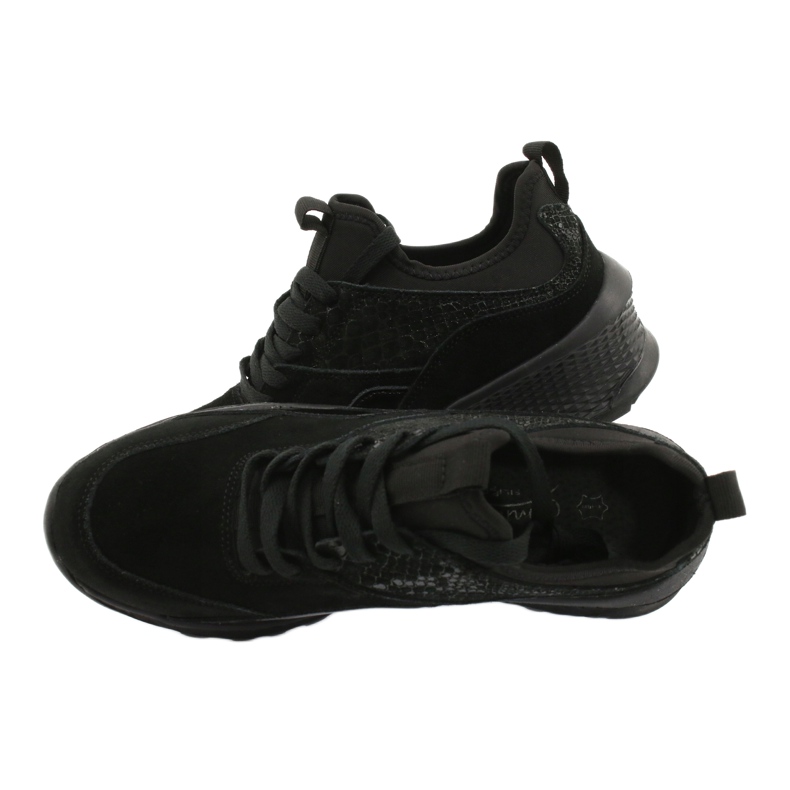 Filippo Scarpe sportive scivolose con calzino DP1531 / 20 BK nero 5