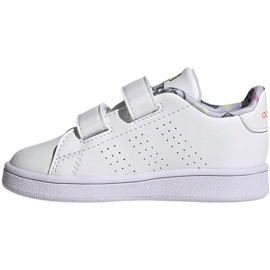Adidas Advantage I Jr EG3861 bianca nero 2