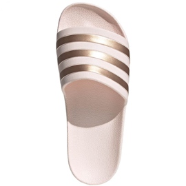 Ciabatte Adidas Adilette Aqua W FW4291 rosa d'oro 1