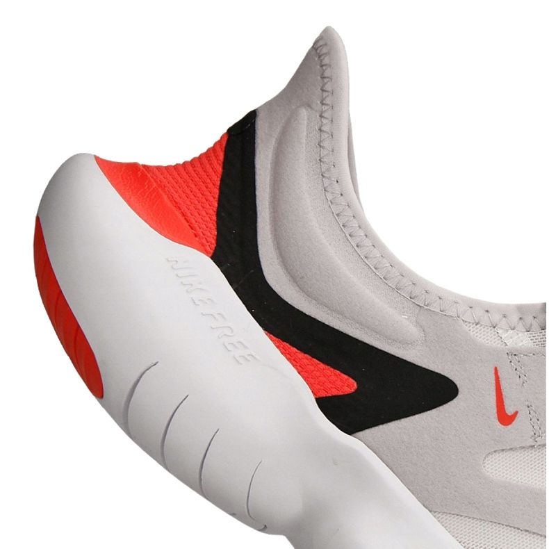 Scarpe da corsa Nike Free Rn 5.0 M AQ1289-004 nero arancia grigio 4