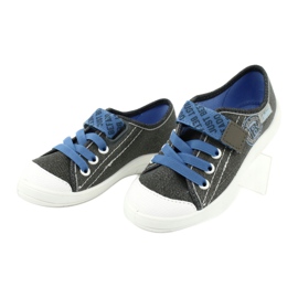 Scarpe per bambini Befado 251X129 blu grigio 3