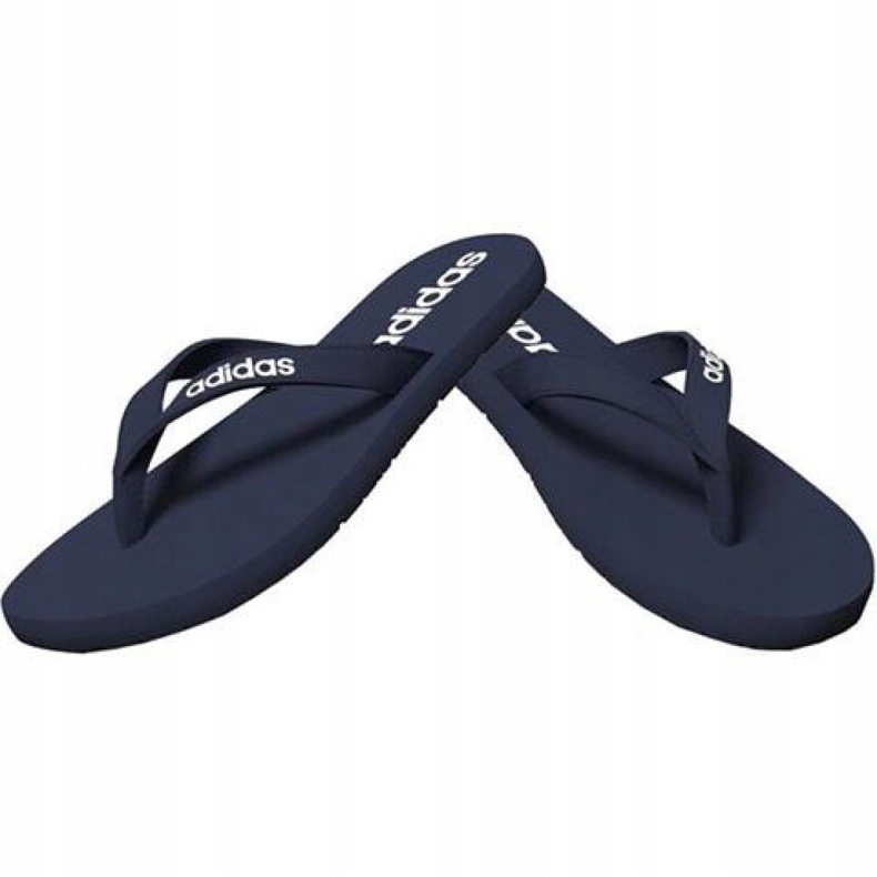 Adidas Eezay Infradito EG2041 bianco blu navy 3