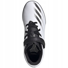 Scarpe da calcio Adidas X GHOSTED.4 H&amp;L Tf Jr FW9573 multicolore bianco 1
