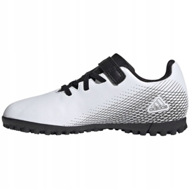 Scarpe da calcio Adidas X GHOSTED.4 H&amp;L Tf Jr FW9573 multicolore bianco 2