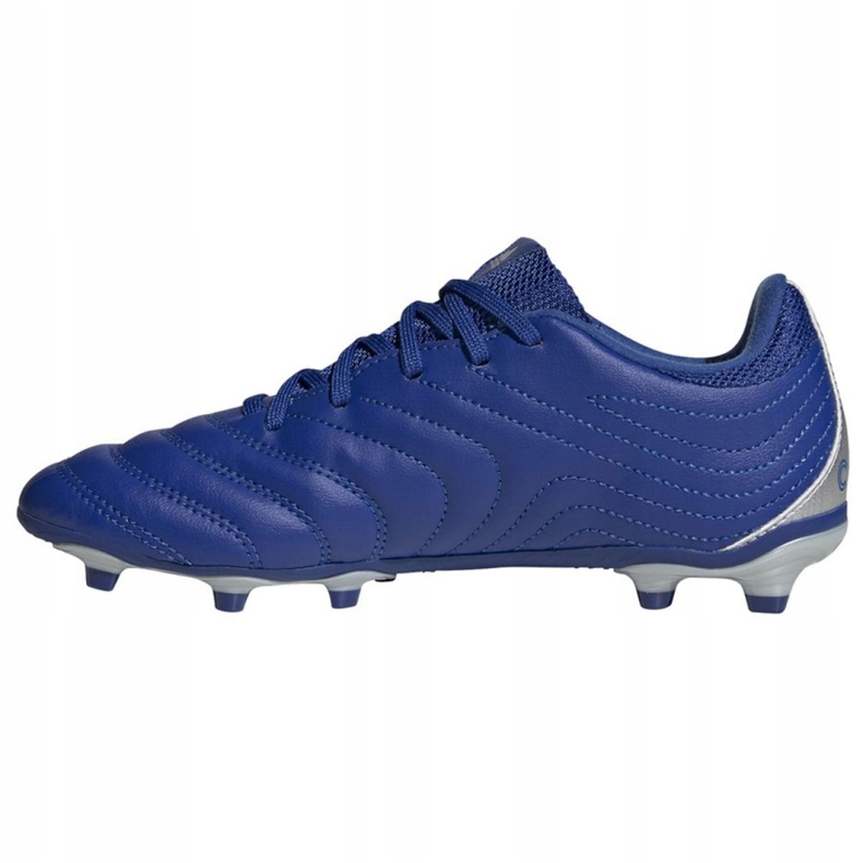 Le scarpe da calcio adidas Copa 20.3 Fg Jr EH1810 bianca blu 2
