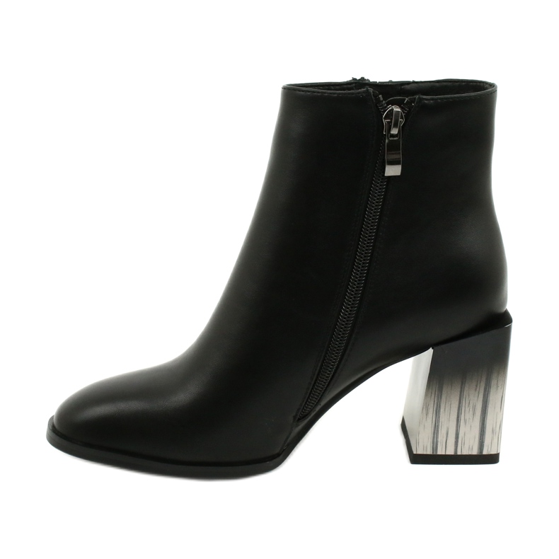 Stivaletti eleganti con tacco neri da donna Filippo DBT1548/20 BK nero 1