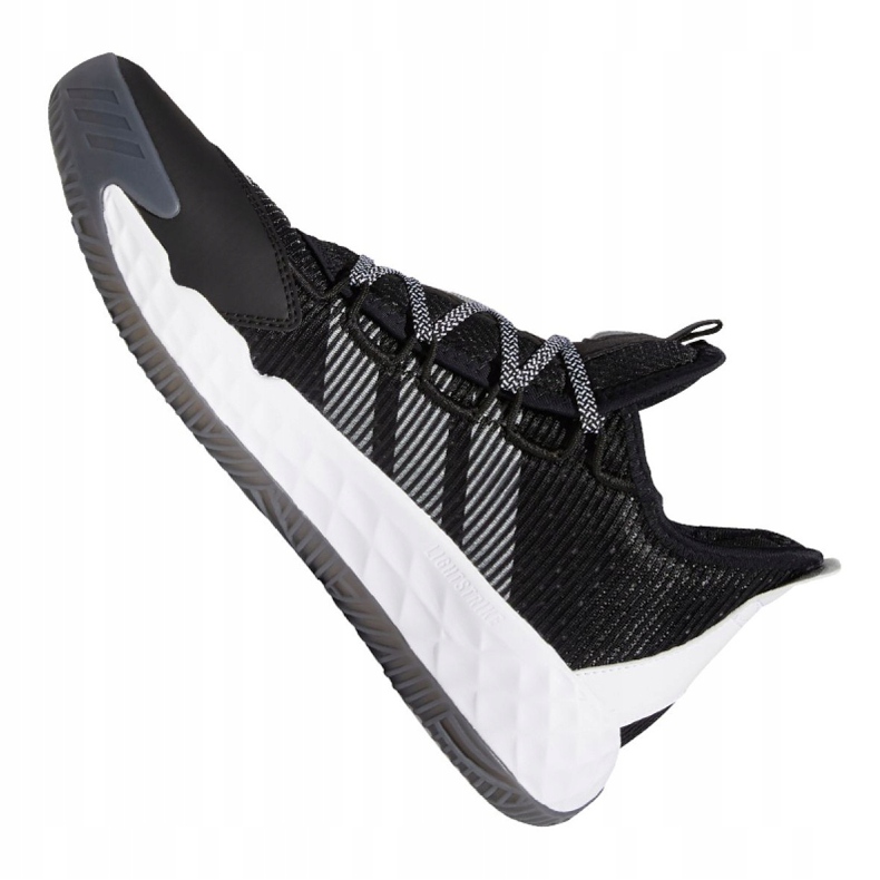 Scarpe da basket Adidas Pro Boost Low M FW9497 bianco, bianco, nero nero 1