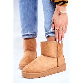 Stivali da neve caldi marroni da donna Big Star GG274559 marrone 1
