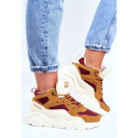 Scarpe Sportive Donna Big Star Beige GG274646 1