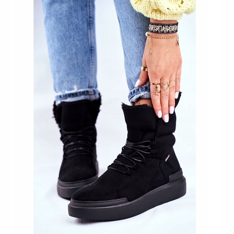 Doposci da donna Big Star Black GG274990 nero 2