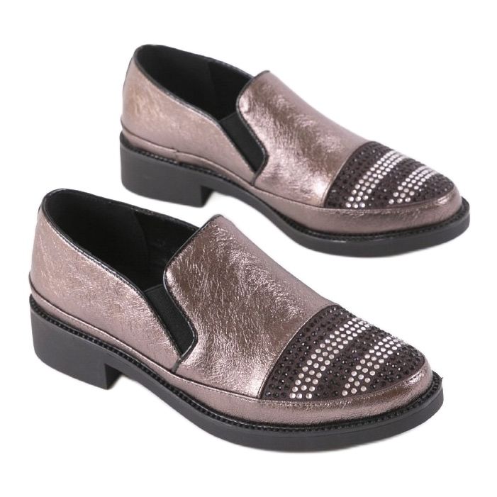 Scarpe da donna grigie C18-6296 grigio 1