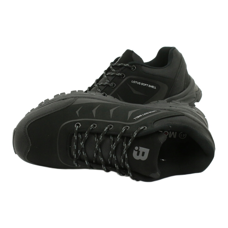 McBraun Softshell sportivo da trekking nero 9TR37-1401 4