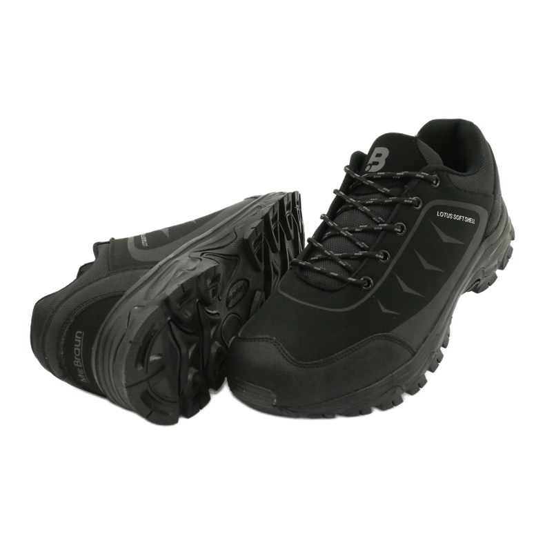 McBraun Softshell sportivo da trekking nero 9TR37-1401 3
