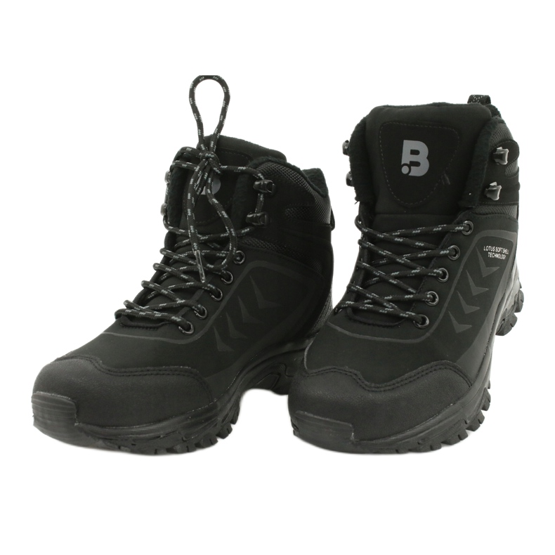 McBraun Softshell sportivo alto trekking nero 9TR37-1405 2
