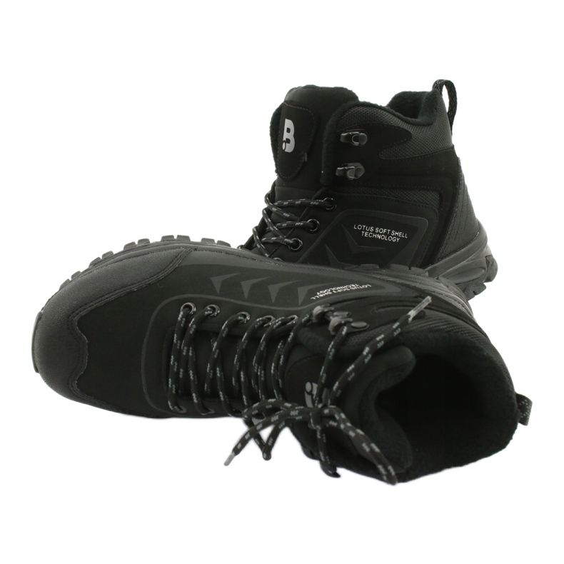 McBraun Softshell sportivo alto trekking nero 9TR37-1405 4