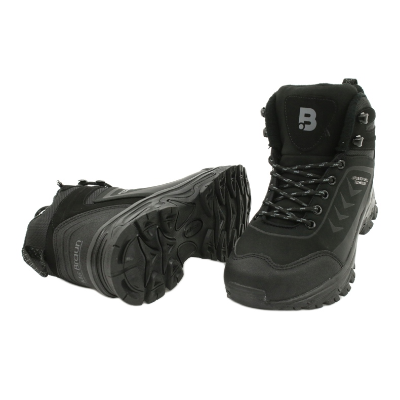 McBraun Softshell sportivo alto trekking nero 9TR37-1405 3