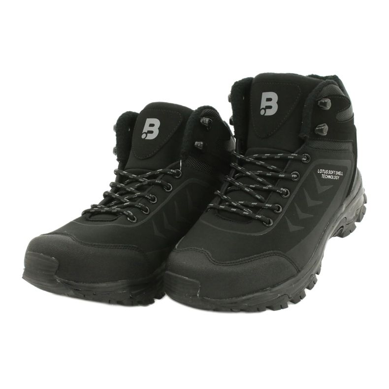 McBraun Softshell sportivo alto trekking nero 9TR37-1403 3
