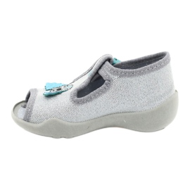 Scarpe per bambini Befado 213P121 blu argento 2