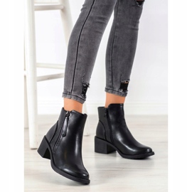 Small Swan Stivali classici con cerniera nero 1