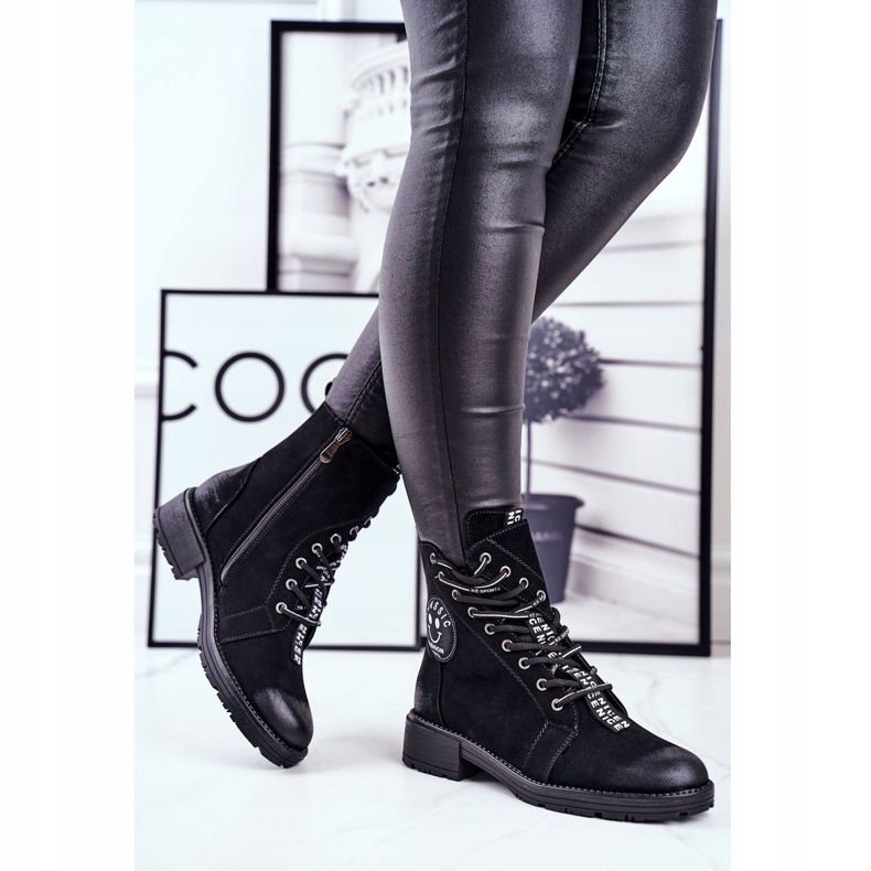 Vinceza Stivali caldi neri da donna Aspen nero 1
