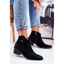 Stivali Donna Con Tacco Pelle Big Star Nero GG274329 1