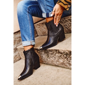 Stivali Donna Con Tacco Nero Cowboys Atticus 1