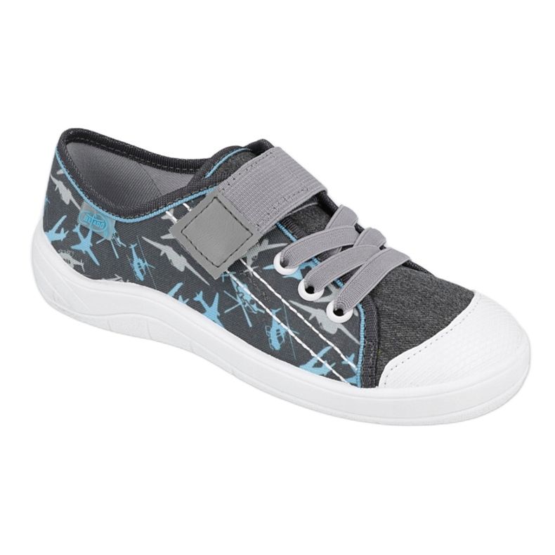 Scarpe per bambini Befado 251Y155 blu grigio 1