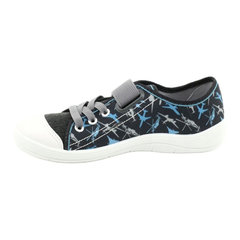 Scarpe per bambini Befado 251Y155 blu grigio 2