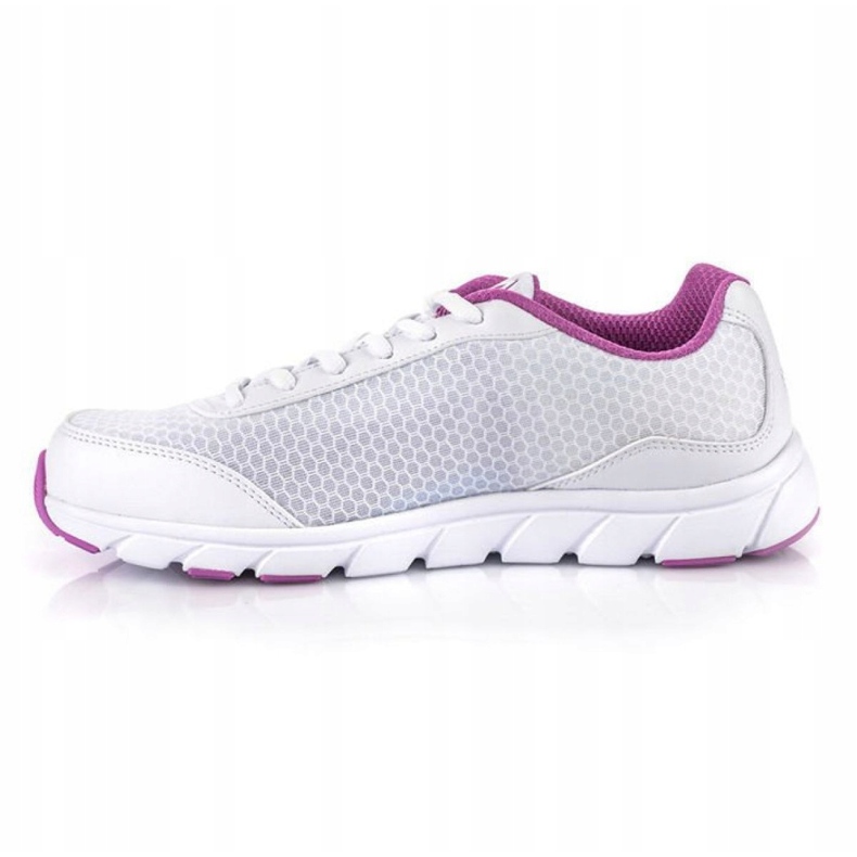 Scarpe da corsa con visiera E43208H W 61189-61194 bianca viola 1