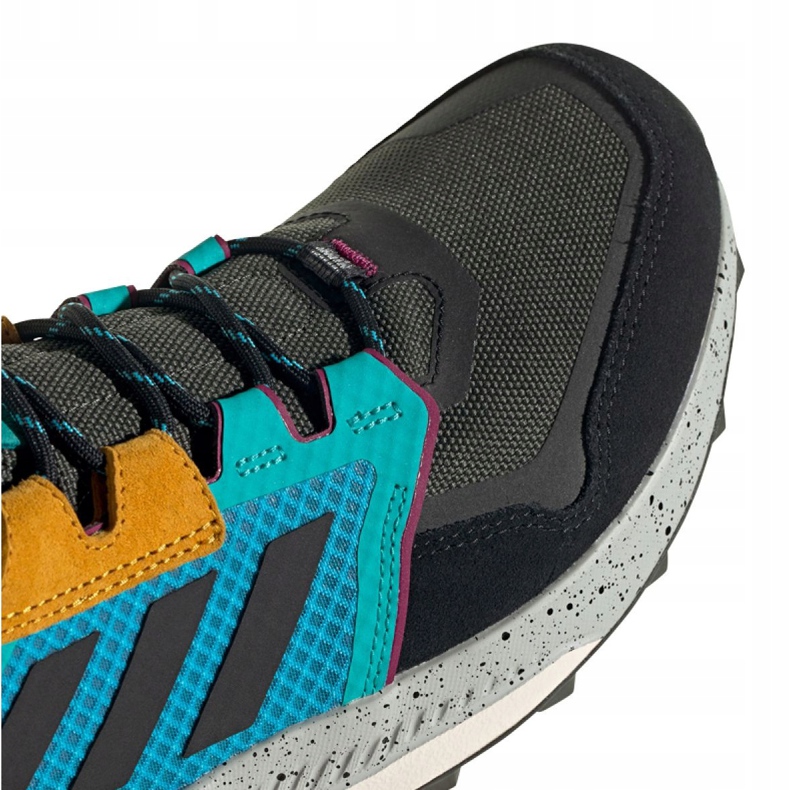 Scarpe Adidas Terrex Trailmaker M FU7240 nero blu grigio verde giallo 1