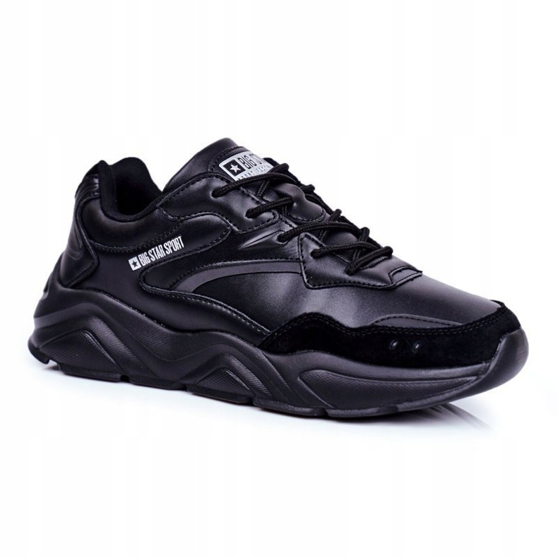 Scarpe Sportive da Uomo Big Star Nere GG174574 nero 1
