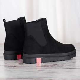 Seastar Stivali sulla piattaforma nero 1