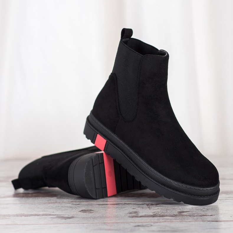 Seastar Stivali sulla piattaforma nero 2