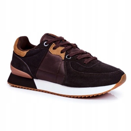 Scarpe Sportive Uomo Big Star Marrone GG174177 1