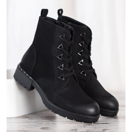 Sergio Leone Stivali stringati neri nero 1