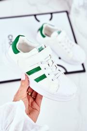 Sport per bambini Big Star con velcro bianco GG374019 verde 2