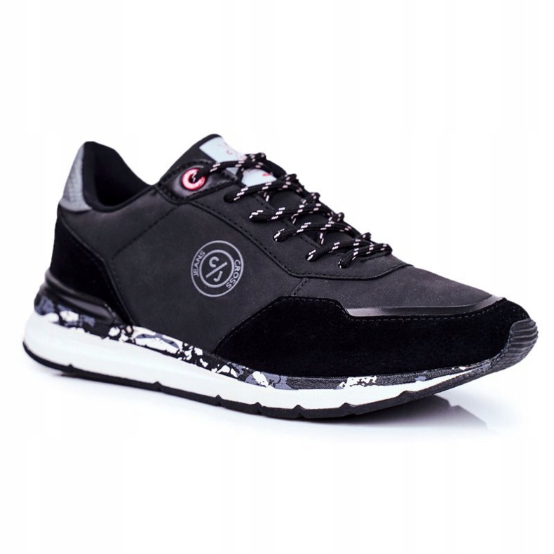 Scarpe Sportive Uomo Cross Jeans Nere GG1R4027C nero grigio 1