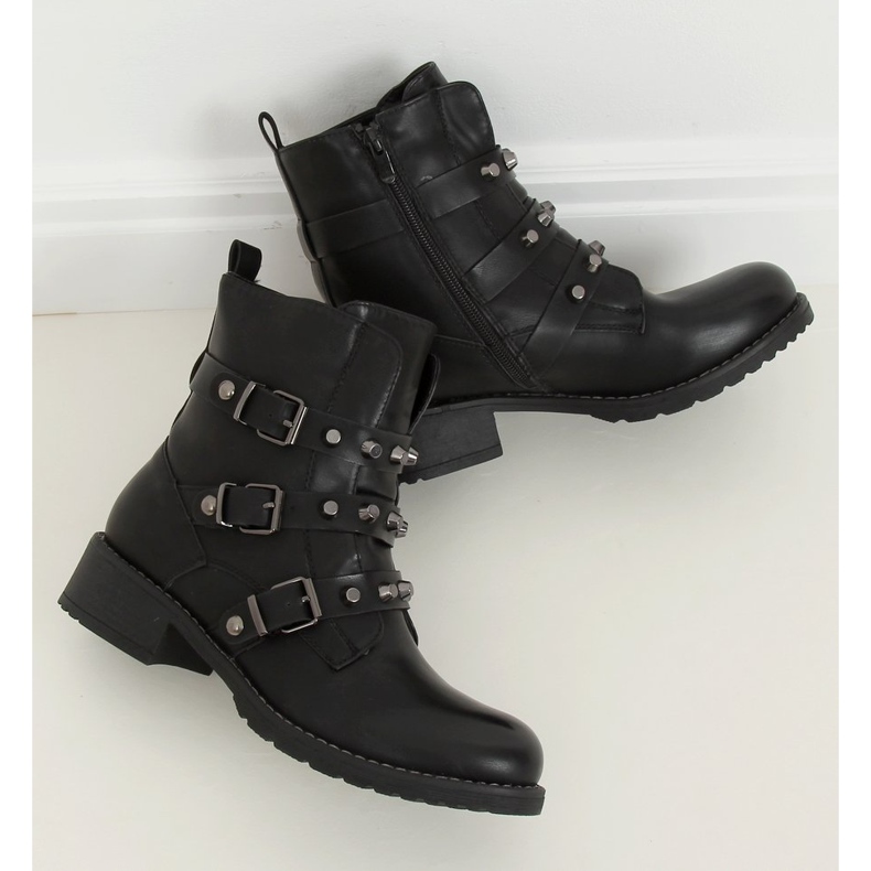 Stivali militari neri Z195 Black nero 1