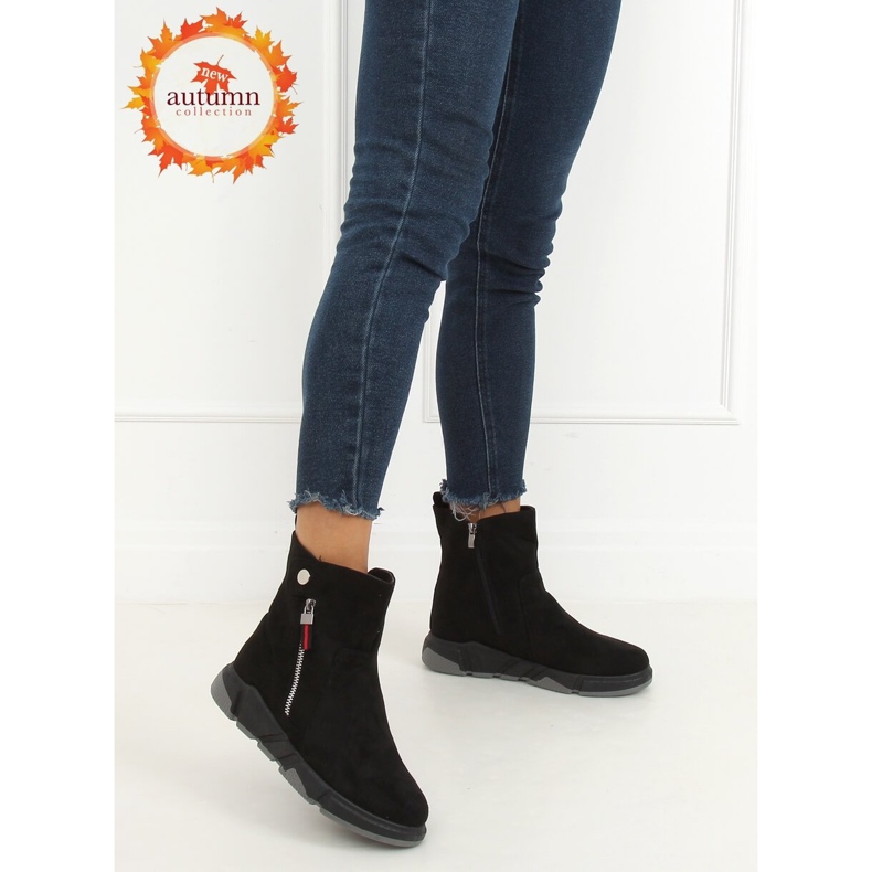 Stivali sportivi neri KFS-506 Black nero 1