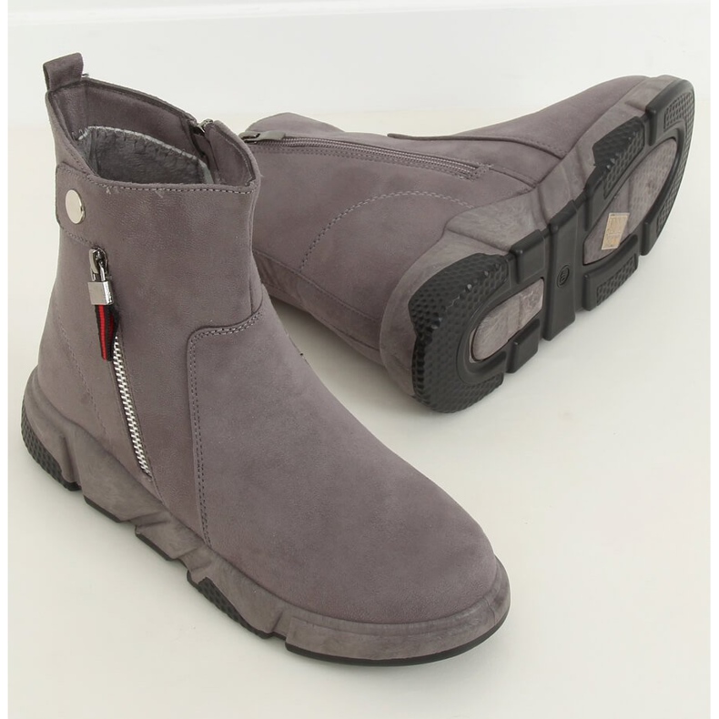 Stivali sportivi grigi KFS-506 Grey grigio 2