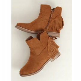 Stivali nello stile del cammello boho 1515 Camel marrone 1