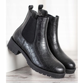 Bella Paris Stivaletti Chelsea slip-on nero 2