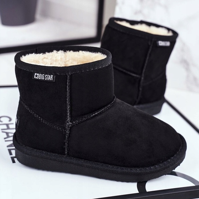 Stivali da neve per bambini Big Star neri GG374081 nero 1