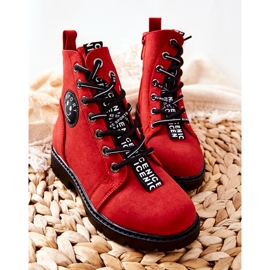 Vinceza Stivali da bambino Workery Red Mini Aspen rosso 1