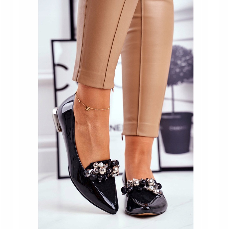 Ballerine da donna Laura Messi Pelle Nere 2157 nero 2