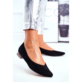 Ballerine da donna Laura Messi Pelle Nere 2149 nero 1