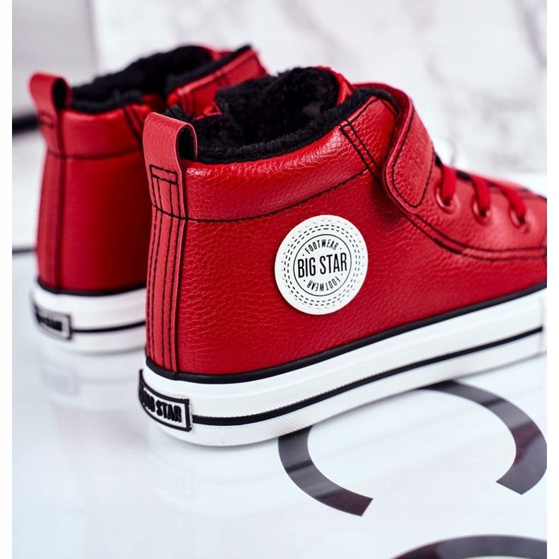 Sneakers per bambini Big Star Warmed Red GG374034 rosso 1