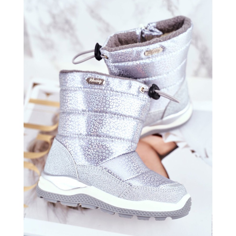 WEESTEP Doposci Bambino Riscaldato con Lana Argento Felini 1