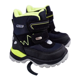 WEESTEP Stivali Da Neve Per Bambini Riscaldati Con Lana Blu Navy Booom 1