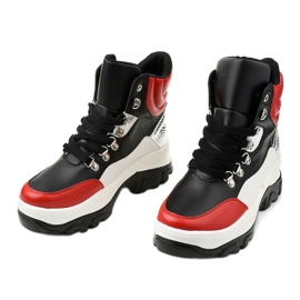 Sneakers rosse Neamelira colorate nero rosso 2